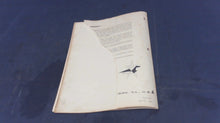 1962 Johnson 378825 Sea Horse 40hp Parts Catalog Models RD-RDL-24M-24-24L - Used