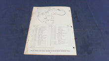 1966 Johnson 33HP RXE-14D RXEL-14D Sea Horse Parts Catalog/List - Used