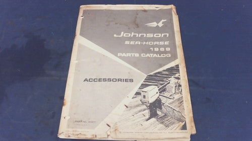 1969 Johnson 383877 Sea-Horse Accessories Parts Catalog - Used