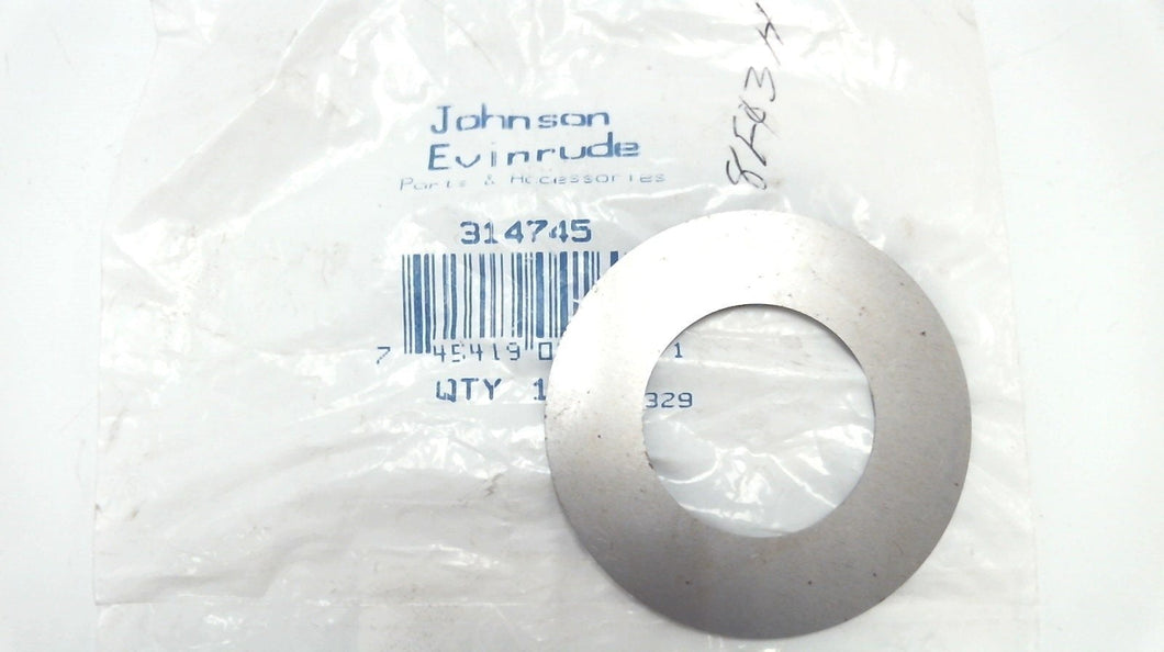 Johnson Evinrude OMC 314745 Shim