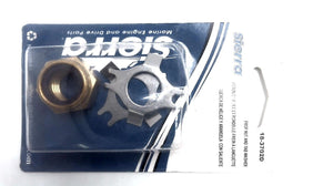Sierra 18-3702D Prop Nut and Tab Washers Kit for Mercury 11-69578A1 (GLM)