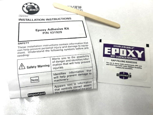 Johnson Evinrude OMC 431929 Magnet Epoxy Adhesive/Glue Kit - 1 Magnet Pack