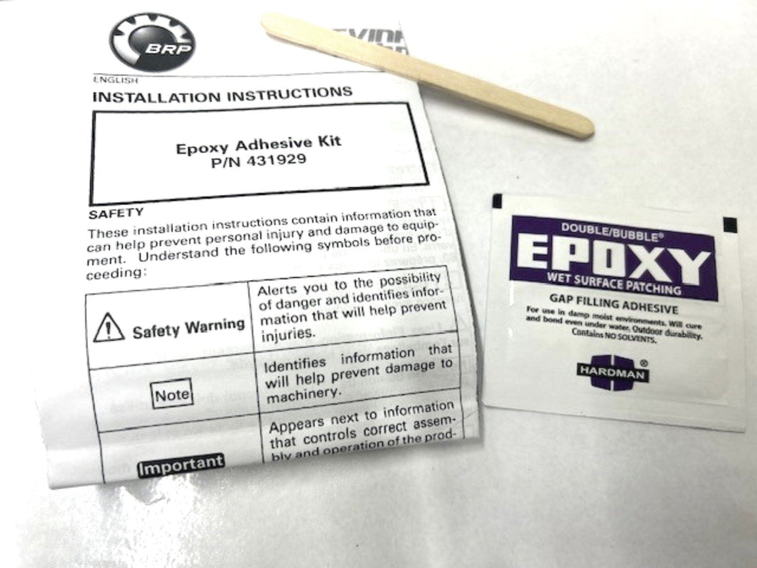 Johnson Evinrude OMC 431929 Magnet Epoxy Adhesive/Glue Kit - 1 Magnet Pack