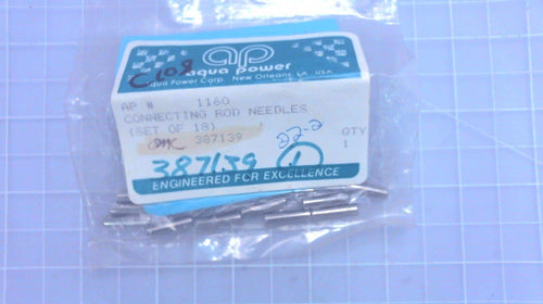 Aqua Power 1160 Set of 18 Connecting Rod Needles for OMC 387139