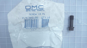 Johnson Evinrude OMC 308186 Screw
