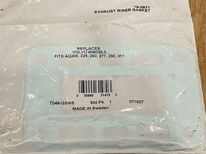 Sierra 18-2971 Gasket, Exhaust Riser for Volvo 856039-3