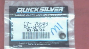 Mercury 17-78909 Pin, Detent