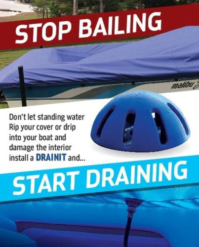 Tarp & Boat Cover Drain 