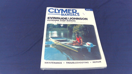 CLYMER Evinrude/Johnson Outboard Shop Manual 2-40 HP 1973-1990