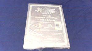 Seloc Mariner Outboards Repair Manual, 1 & 2 Cylinders, 1977-1989 Vol. 1