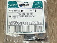 (NS400-D403) - Morse Controls 135 Gasket/Carburetor Kit Replaces Mercury 1399-1717 OMC 508446