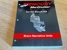 2003 Mercury 90-863160-1 Bravo Sterndrive Units Service Manual & Supplement