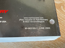 2003 Mercury 90-863160-1 Bravo Sterndrive Units Service Manual & Supplement