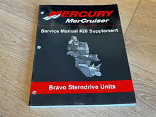 2003 Mercury 90-863160-1 Bravo Sterndrive Units Service Manual & Supplement