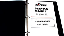 1988 Mercruiser Service Manual #10 Marine Engines GM 4 Cylinder 14693 - Used