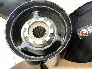 OEM Mercury Black Max 48-77348A45 3-Blade Propeller 12 3/4" X 21" Includes Hub Kit
