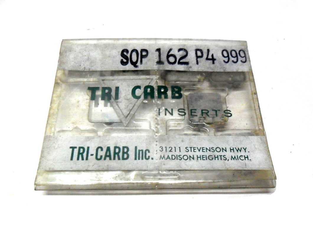 Tri-Carb SQP-162 P4 999 Carbide Inserts - Package of 10 (GR)