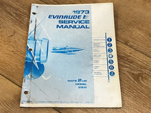 1973 Evinrude Mate Service Manual 2hp Model 2302 - Used