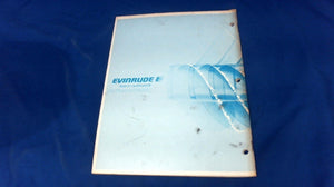 1973 Evinrude Fisherman Service Manual 6hp Model 6302 6303 - Used