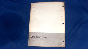 1973 OMC 980476 Inboard Parts Catalog 225 250 HP