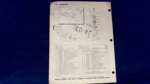 1977 Johnson 2HP Model 2R77 Parts Catalog