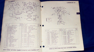 1977 Johnson 6HP Models 6R77 6RL77 Parts Catalog