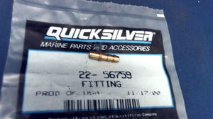 Mercury 22-56759 Bleedhose Fitting