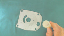 Johnson Evinrude OMC 383987 Water Pump Plate & Tube