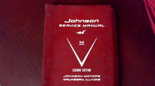 1962 Johnson Service Manual V-4 Series Second Edition - Used