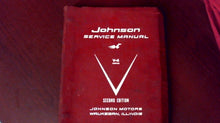 1962 Johnson Service Manual V-4 Series Second Edition - Used