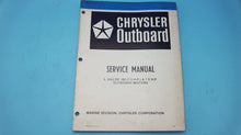 1980 Chrysler Service Manual 6, Sailor 180 (7.5HP) & 7.5HP Outboards - Used