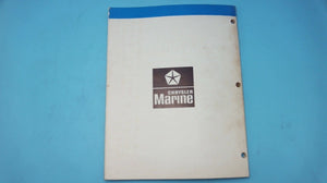 1980 Chrysler Service Manual 3.5 & 4 HP Outboards - Used