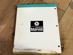 1980 Chrysler Service Manual 35 & 45 HP Outboard - Used