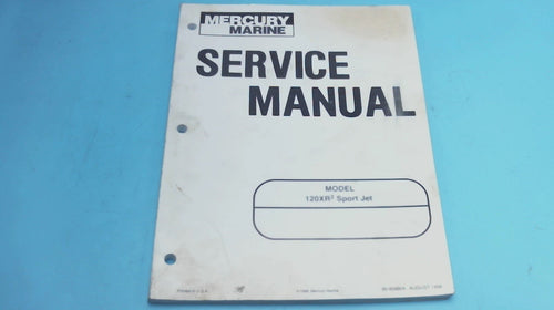 1998 Mercury Service Manual Model Sport Jet 120XR2 - Used