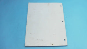 1998 Mercury Service Manual Model Sport Jet 120XR2 - Used