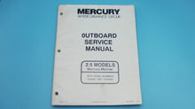 1994 Mercury Service Manual 2.5 Models S/N D030200-OD936999 - Used