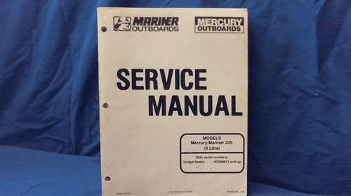 1994 Mercury Mariner Service Manual 225 (3 Litre) - Used
