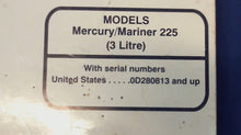 1994 Mercury Mariner Service Manual 225 (3 Litre) - Used