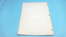 1968 OMC 185 HP 4532 Stern Drive KU-16C KUE 16C Parts Catalog - Used