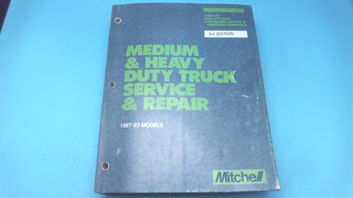 1987-93 Mitchell Medium/Heavy Duty Truck Service Repair Manual - Used