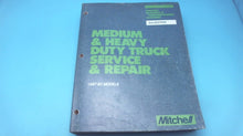 1987-93 Mitchell Medium/Heavy Duty Truck Service Repair Manual - Used