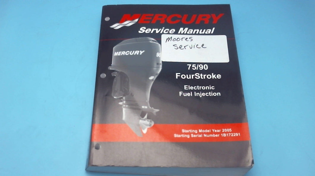 2005 Mercury 75/90 Four Stroke Elec Fuel Injected Service Manual - Used