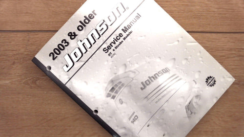 2003 Johnson ST 4 Stroke Models: 40/50 HP Service Manual