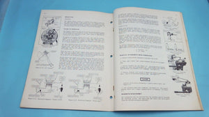 1971 Evinrude 4744 Service Manual Mate 2 HP Models 2102 - Used