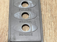 Johnson Evinrude OMC 205047 Remote Control Button Cover Plate - Used
