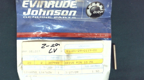 Johnson Evinrude OMC 307949 Drive Pin