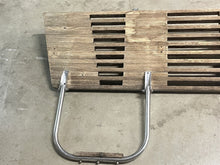 Vintage Teak Swim Platform 71" x 17" w/Foldup Step and Mounting Brackets - Used