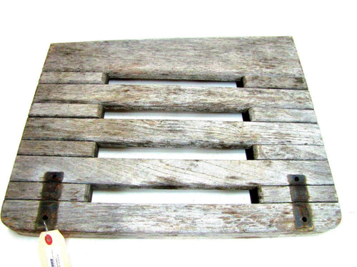 Teak Swim Platform Vintage 19-3/4