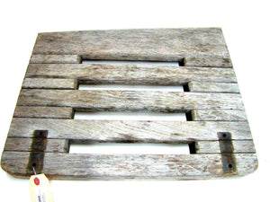Teak Swim Platform Vintage 19-3/4" x 15-3/4" x 14-1/4" x 1-3/4" - Used