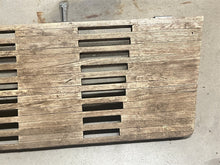 Vintage Teak Swim Platform 71" x 17" w/Foldup Step and Mounting Brackets - Used